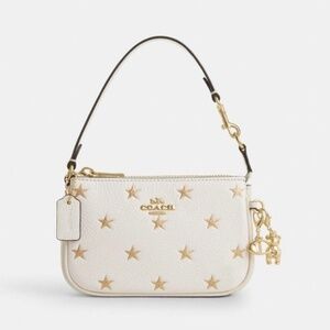 Rare Coach Boxed Nolita Bag 15 With Star Print